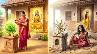 तुळशीला फक्त पाणी घातल्याने पाप नष्ट होतात? श्रीकृष्ण सांगतात तुळशीचं गुपित I vastu tips