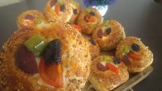 SİMİT TADINDA💯PİZZA POĞA&Ccedil;A Tadına doyamadık💯💯