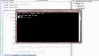 C# Tutorial 1# - Data types, if-then-else and Loops