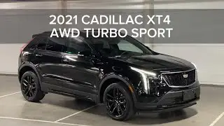 2021 CADILLAC XT4 AWD TURBO SPORT EDITION