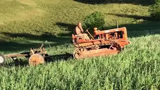Trattore Fiat 55L tremendo con 3 vomeri