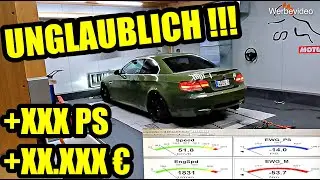 UNGLAUBLICHES Ergebnis am BMW M3 mit Kompressor Umbau !
