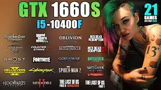 GTX 1660 Super + i5-10400f in 2025 - gaming test in 21 games