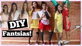 DIY: Fantasias para usar com as amigas!