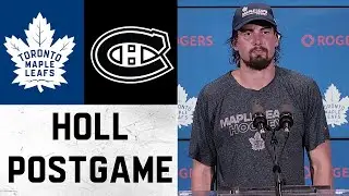 Justin Holl Post Game | Toronto Maple Leafs vs. Montreal Canadiens | October 13, 2021
