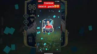 Insane TOTS PACKPULL #fc25 #fifa #tots #fifaultimateteam #packopenning #futchamps #phonk #anime