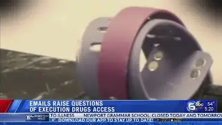 Emails raise questions of execution drugs access