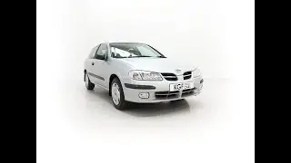 A Beautiful Jelly Mould Nissan Almera S with 16,330 Miles from New.  &pound;4,995