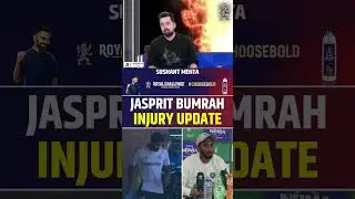 JASPRIT BUMRAH INJURY UPDATE #jaspritbumrah #indvsaus