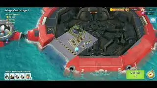 Boom Beach Scorched Turtle Stage 1 Gameplay and attack strategy