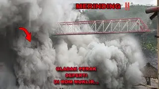 ASLI NGERI ‼️ SEPERTI DIJATUHI BOM NUKLIR, LETUSAN SEKUNDER TERDAHSYAT DI GLADAK PERAK 