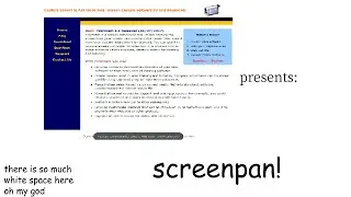 frontcam presents: screenpan!