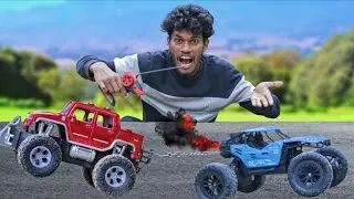 RC Rockcroler Vs Monster RC Truck🚒 Remote Control RC Car Video🚗4wd Vs 2 wd Rc Car Review 