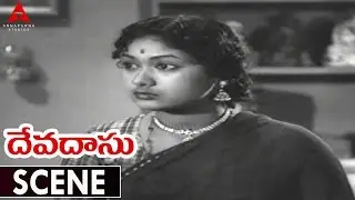 Devadasu Movie || Savitri Best Scene || ANR, Savitri