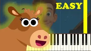 🎹 Super Simple Songs &ndash; Clara The Cow | Piano Tutorial 🎹