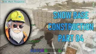 Ark Survival Ascended &ndash; The Island (EP166) &ndash; Snow Biome Stone Base Construction Part 04