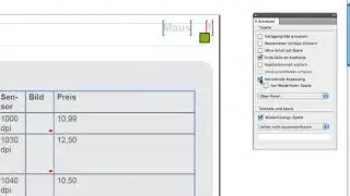 [oldies]Xactuell Cockpit InDesign Database Publishing - Tabellen