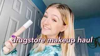 drugstore makeup haul + review