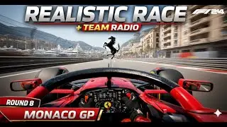 LIVE: Monaco GP | Charles Leclerc Ferrari | F1 24 Career Mode | Round 8