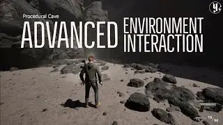 MetaHuman with Advanced Environment Interaction | Procedural Cave | Unreal Engine 5