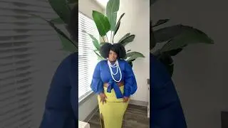 Bold Color, Confident Curves 💙💚 | Plus Size OOTD & Self-Expression