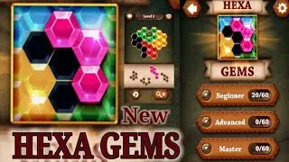 Hexa Gems - Tic Toc Toe Glow || Completed Levels