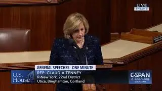 Rep  Tenney Honors John Woody Wood