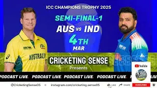 🔴 CT2025 Live |POST MATCH INDvsAUS | INDIA MAKES IT TO THE CONSECUTIVE THREE FINALS OF CT