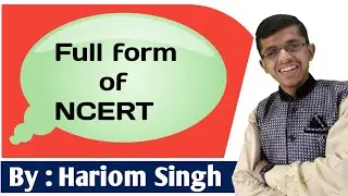 NCERT full form ??
