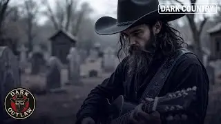 BROKEN MAN - Dark Country Music - Dark Outlaw Country Songs (LYRIC VIDEO)