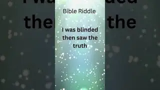 He Was Blind Until Truth Found Him #revelation #gospel #shorts