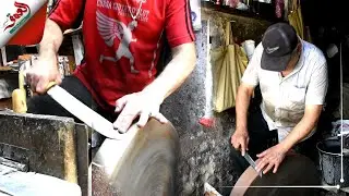 إقبال كبير على شحد السكاكين بفاس استعدادا لنحر أضحية العيد