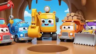 🏗️ Big Machines at Work | Construction Vehicles Cartoon for Children