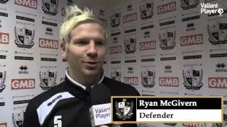 Freeview: Ryan McGivern Pre Blackpool (A) 2015/16