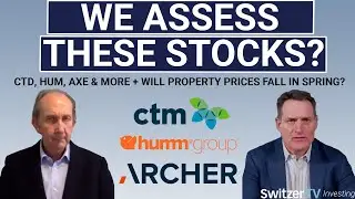 Мы оцениваем эти акции: CTD, HUM, AXE и другие + упадут ли цены на недвижимость весной? | SwitzerTV