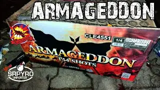 SRPyro - ARMAGEDDON - CLE4551 | 144 Schuss Verbund | 25 mm | F2 | Batch 2023 | [Silvester2023/24]