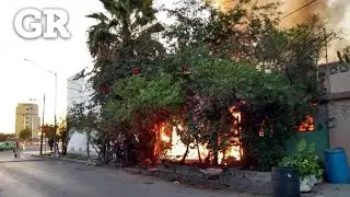 Consume incendio casa en Guadalupe