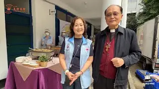 台中教區互愛物資銀行新春與關懷戶共融