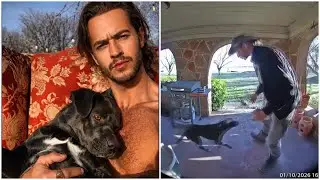 &lsquo;I just scooped him up&rsquo;: Lorena, Texas, man&rsquo;s reunion with lost dog caught on Ring doorbell camera