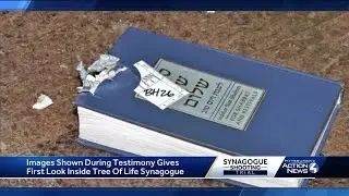 Images shown during testimony gives first look inside Tree of Life synagogue