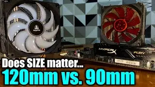 Segotep A6 120mm vs Snowman Coolerman 90mm - Benchmark Test 2025