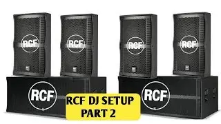 Rcf dj setup full price part2 video || rcf djsetup price || prove rcf dj setup price
