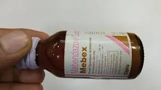 Mebex syrup | Mebendazole 100mg Syrup | Mebex Suspension Uses Side effects Dosage Review Hindi