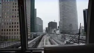 Trains of Tokyo | Yurikamome train | Odaiba FULL
