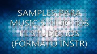 Samples para Music Studio iOS iPad iPhone