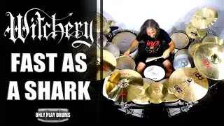 Witchery - Fast As A Shark (Only Play Drums)