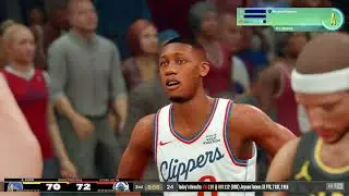 NBA 2K26 MyCareer - 72 PTS WARRIORS vs CLIPPERS | 2nd Half | Gameplay | DJ DIXON PG#11 #warriors