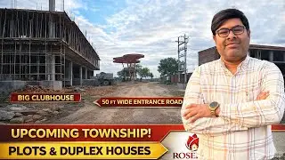 Rosebud township pune | club house, commercial & plots overview | 22 acre project | 2026 possession