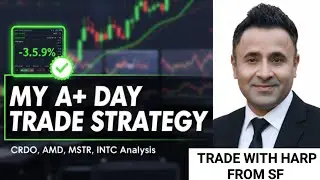 My A+ Day Trading Strategy: How I Traded CRDO & AMD Today 🚀