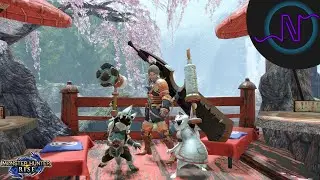 Completing The Blue Apex Urgent 4 Star Rampage! - Monster Hunter Rise LS09